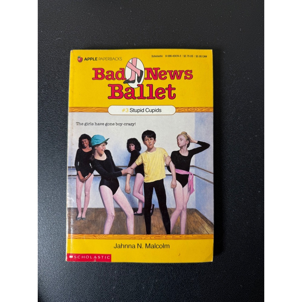 Bad News Ballet #3 Stupid Cupids Jahnna N Malcolm Scholastic Apple Paperback